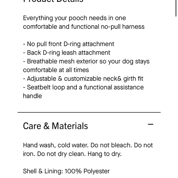 Canada Pooch The Everything Dog Harness Size Small EIC - Picture 8 of 8